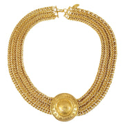 Chanel Chain Necklace Gold 3929