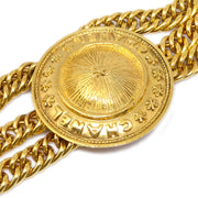 Chanel Chain Necklace Gold 3929