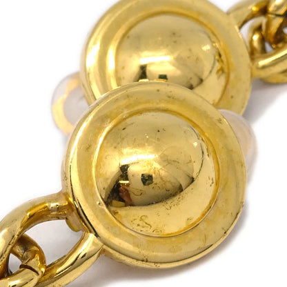 Chanel Dangle Turnlock Earrings Clip-On Gold 96A