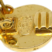 Chanel Dangle Turnlock Earrings Clip-On Gold 96A
