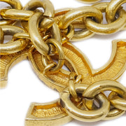 Chanel CC Chain Belt Gold Small Good 684