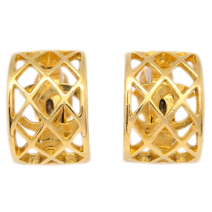 Chanel Earrings Clip-On Gold