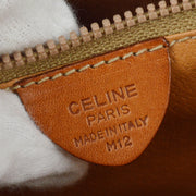 Celine Brown Macadam Shoulder Bag
