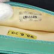 Chanel 1997-1999 Green Caviar Small Shopping Handbag