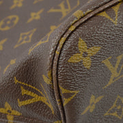 Louis Vuitton 2008 Monogram Neverfull MM Shoulder Tote Bag M40156