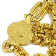 Chanel Gold Chain Pendant Necklace 96A