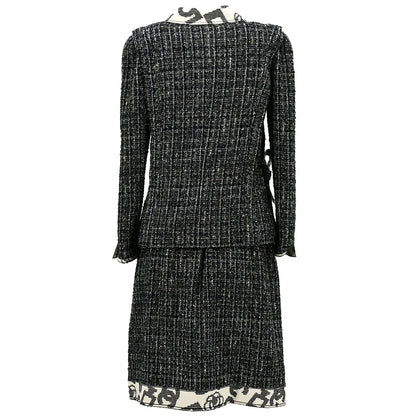 Chanel Spring 2006 Contrast Trim Skirt Suit #36 #38