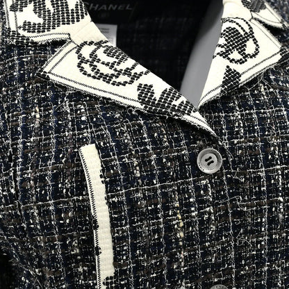 Chanel Spring 2006 Contrast Trim Skirt Suit #36 #38