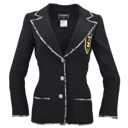 Chanel 2005 Black & White "Devil Wears Prada" Jacket #38