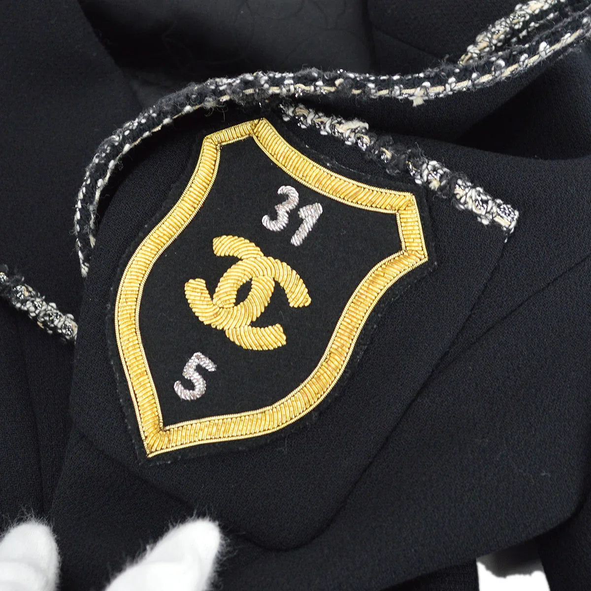 Chanel 2005 Black & White "Devil Wears Prada" Jacket #38