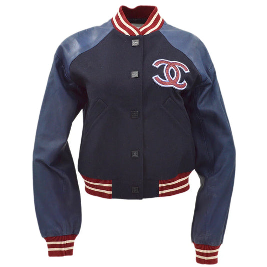 Chanel Spring 2004 Letterman bomber jacket #40