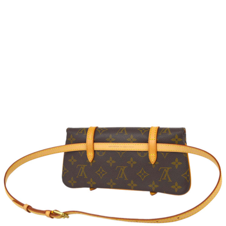 Louis Vuitton 2004 Monogram Pochette Marelle Belt Bum Bag M51159