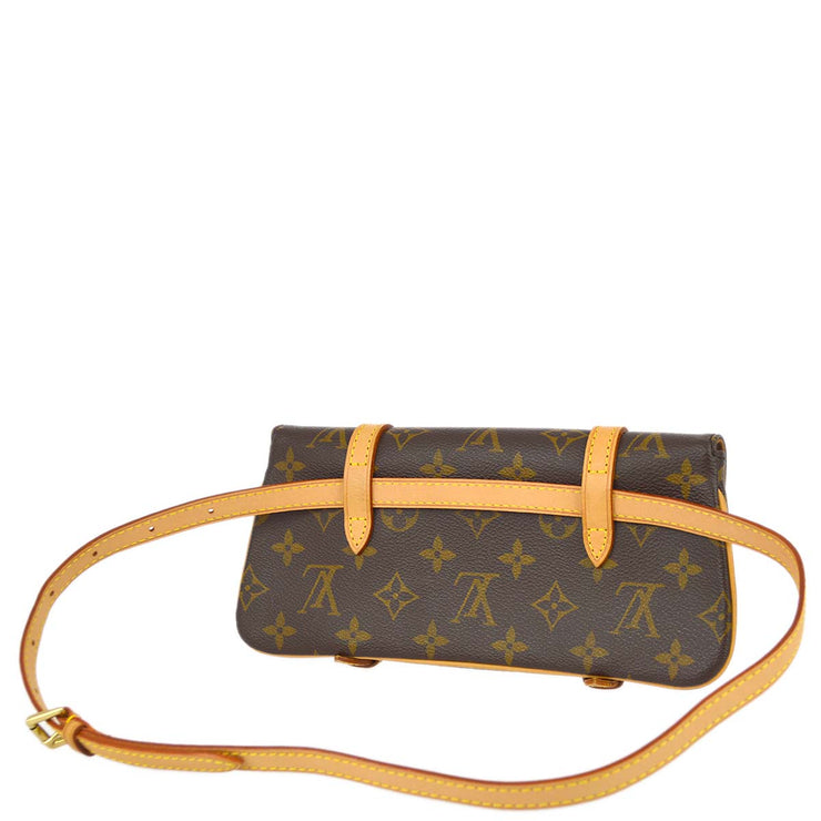 Louis Vuitton 2004 Monogram Pochette Marelle Belt Bum Bag M51159