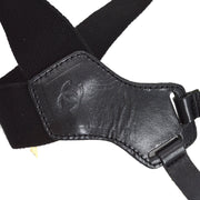 Chanel Black Suspenders Small Good 15 Small Good