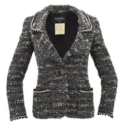 Chanel Fall 1994 boucle single-breasted jacket #36