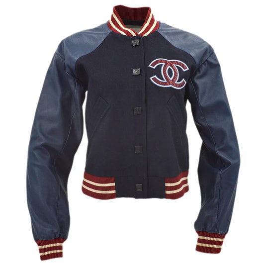 Chanel Spring 2004 Letterman bomber jacket #38