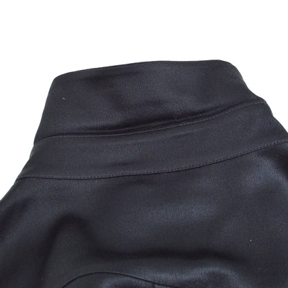 Chanel Blouse Shirt Black 94A #40