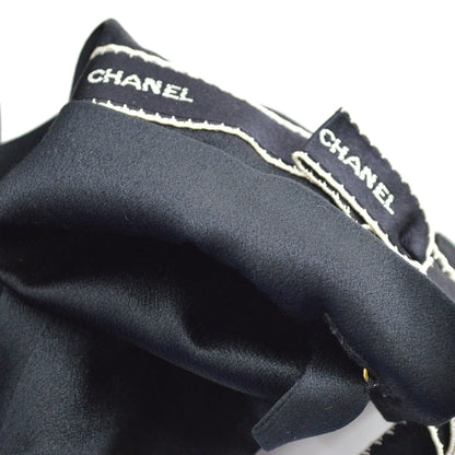 Chanel Blouse Shirt Black 94A #40