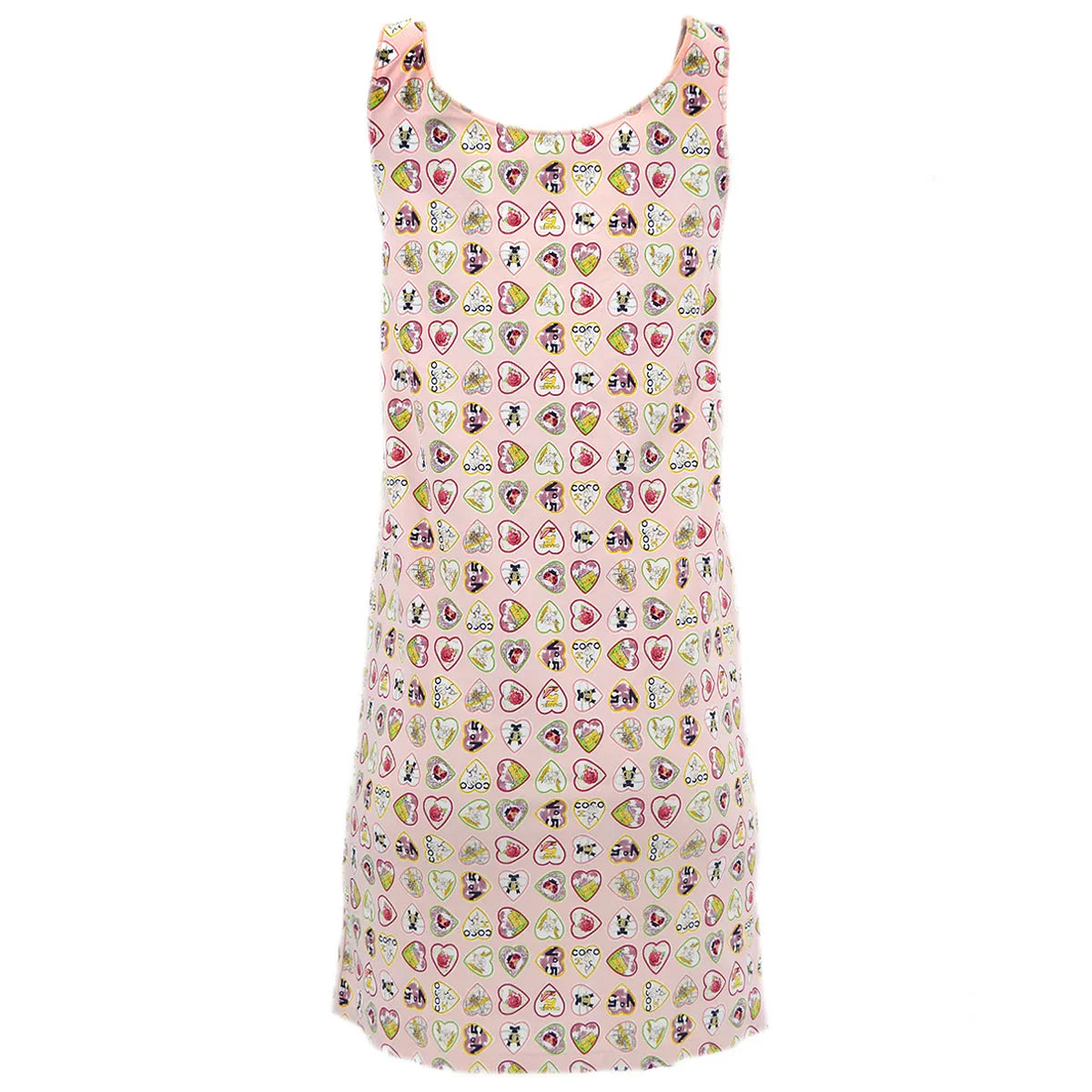 Chanel Spring 2006 Valentine Edition Heart Pattern Dress Pink #38
