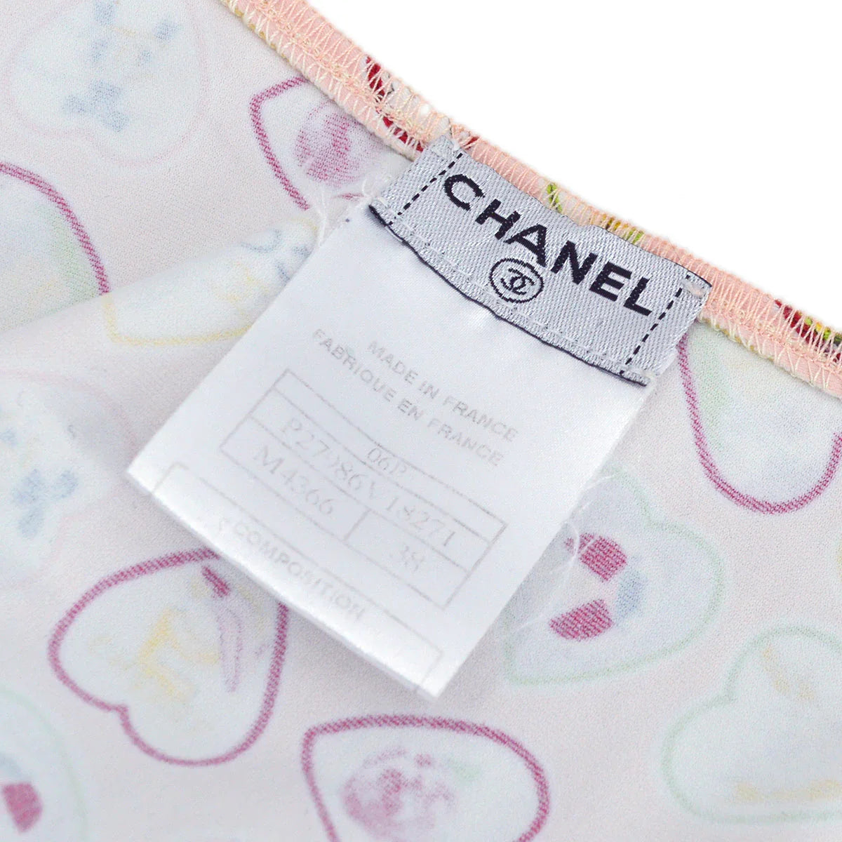 Chanel Spring 2006 Valentine Edition Heart Pattern Dress Pink #38