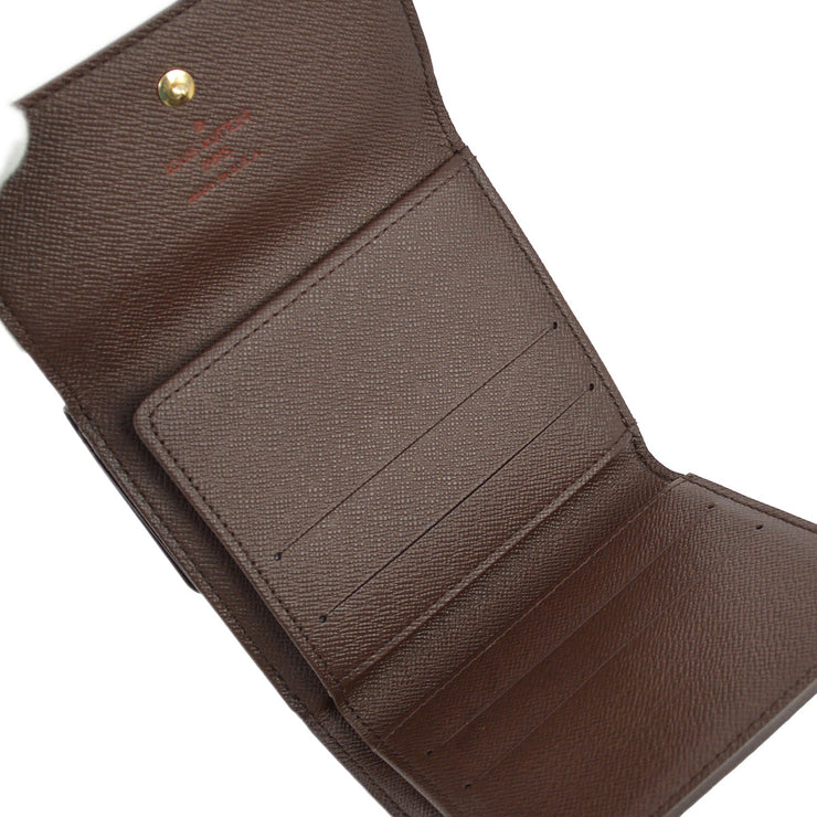 ルイヴィトン ポルトモネビエカルトクレディ 二つ折り財布 ダミエ N61652