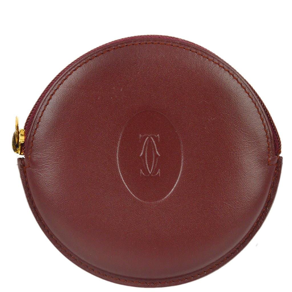 Amazon.co.jp: [European] Cartier Coin Purse Leather x11919 Pre-Owned :  Clothing, Shoes & Jewelry