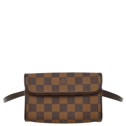 Louis Vuitton 2005 Damier Pochette Florentine Belt Bum Bag #L N51856