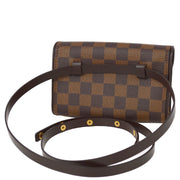 Louis Vuitton 2005 Damier Pochette Florentine Belt Bum Bag #L N51856