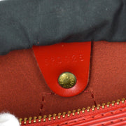 Louis Vuitton 1995 Red Epi Speedy 25 Handbag M43017