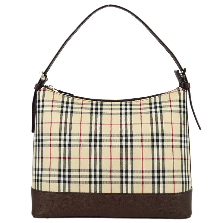 Vintage burberry shoulder online bag