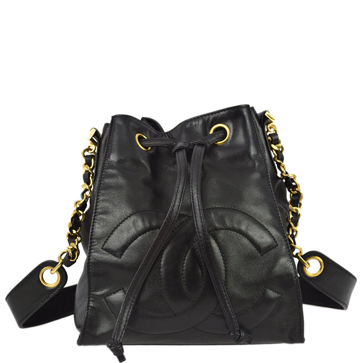 Chanel drawstring 2024 shoulder bag