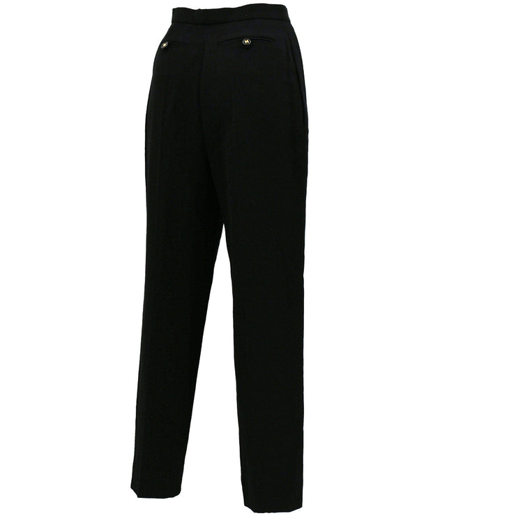 Chanel Long Pants Black 97P #38