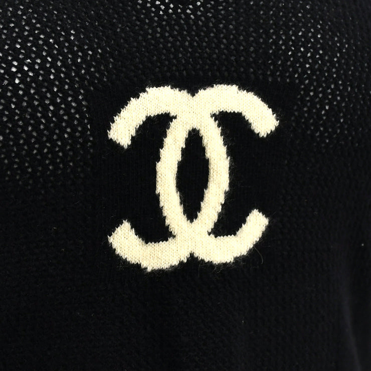 Chanel Cruise 2001 CC-print cashmere top #38