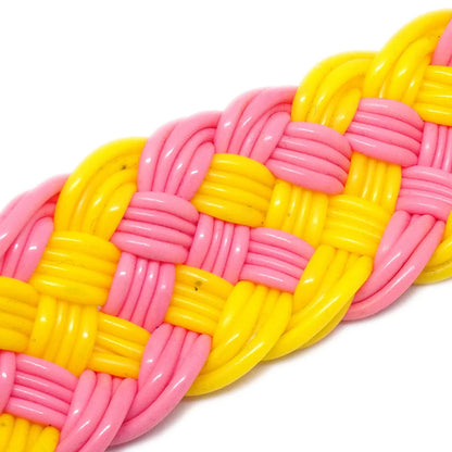 Chanel Choker Pink Yellow 94P