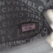 Chanel 2003-2004 Satin Straight Flap Mademoiselle Shoulder Bag