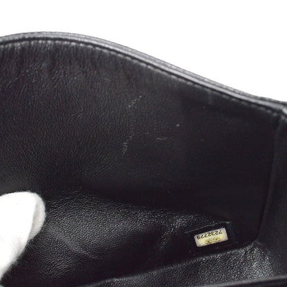 Chanel 2001-2003 Black Caviar Small Classic Double Flap Shoulder Bag