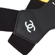 Chanel Black Suspenders Small Good