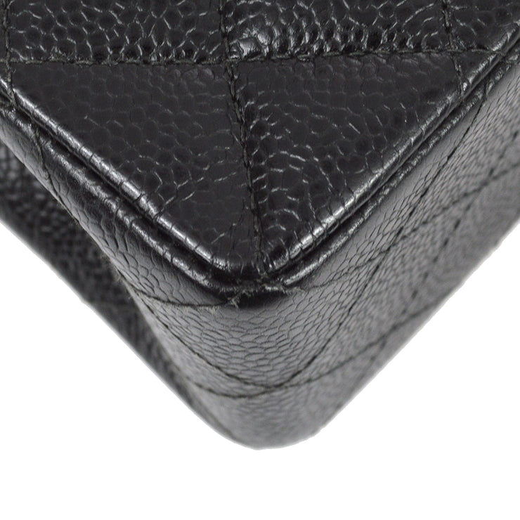Chanel Black Caviar Small Classic Double Flap Bag