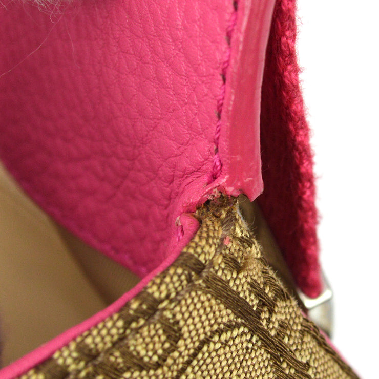 Christian Dior 2005 Pink Street Chic Trotter Tote Handbag