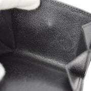 Louis Vuitton 1998 Black Epi Porte Monnaie Simple Coin Purse Wallet M63412