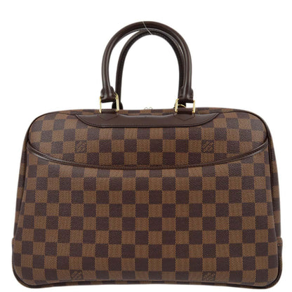 Louis Vuitton 2006 Damier Deauville Bowling Vanity Handbag N47272
