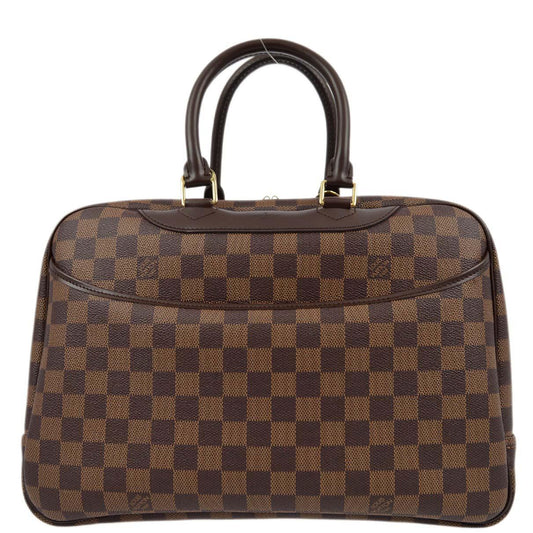 Louis Vuitton 2006 Damier Deauville Bowling Vanity Handbag N47272