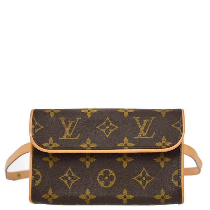 Louis Vuitton 2003 Monogram #S Pochette Florentine Belt Bum Bag M51855