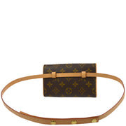 Louis Vuitton 2003 Monogram #S Pochette Florentine Belt Bum Bag M51855