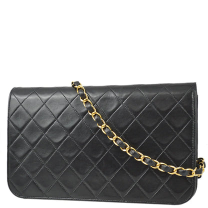 Chanel 2001-2003 Lambskin Small Turnlock Full Flap Bag