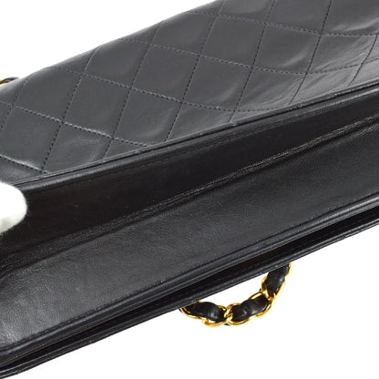 Chanel 2001-2003 Lambskin Small Turnlock Full Flap Bag