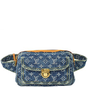 Louis Vuitton 2007 Monogram Denim Bum Bag Waist Pouch M95347