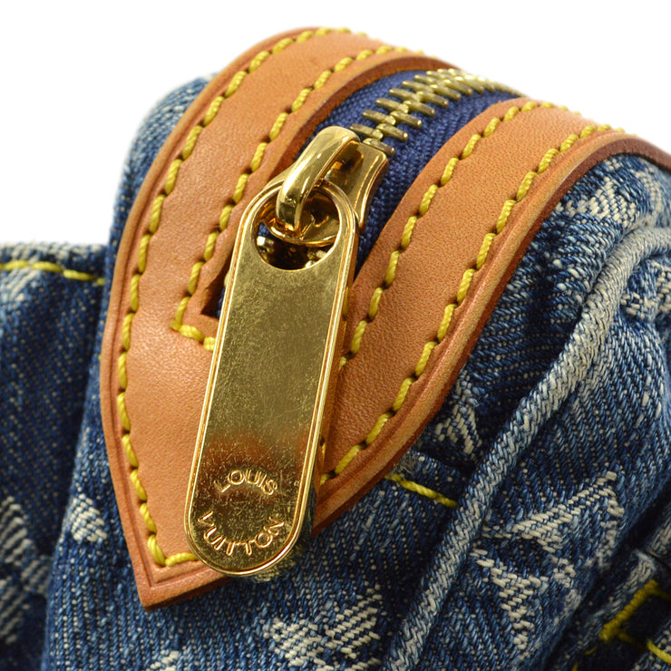 Louis Vuitton 2007 Monogram Denim Bum Bag Waist Pouch M95347