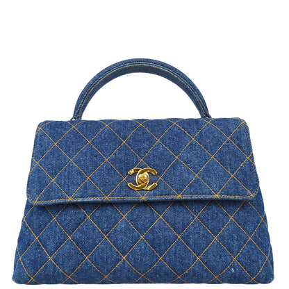 Chanel * 1996-1997 Denim Kelly 25
