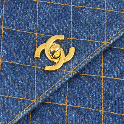 Chanel * 1996-1997 Denim Kelly 25